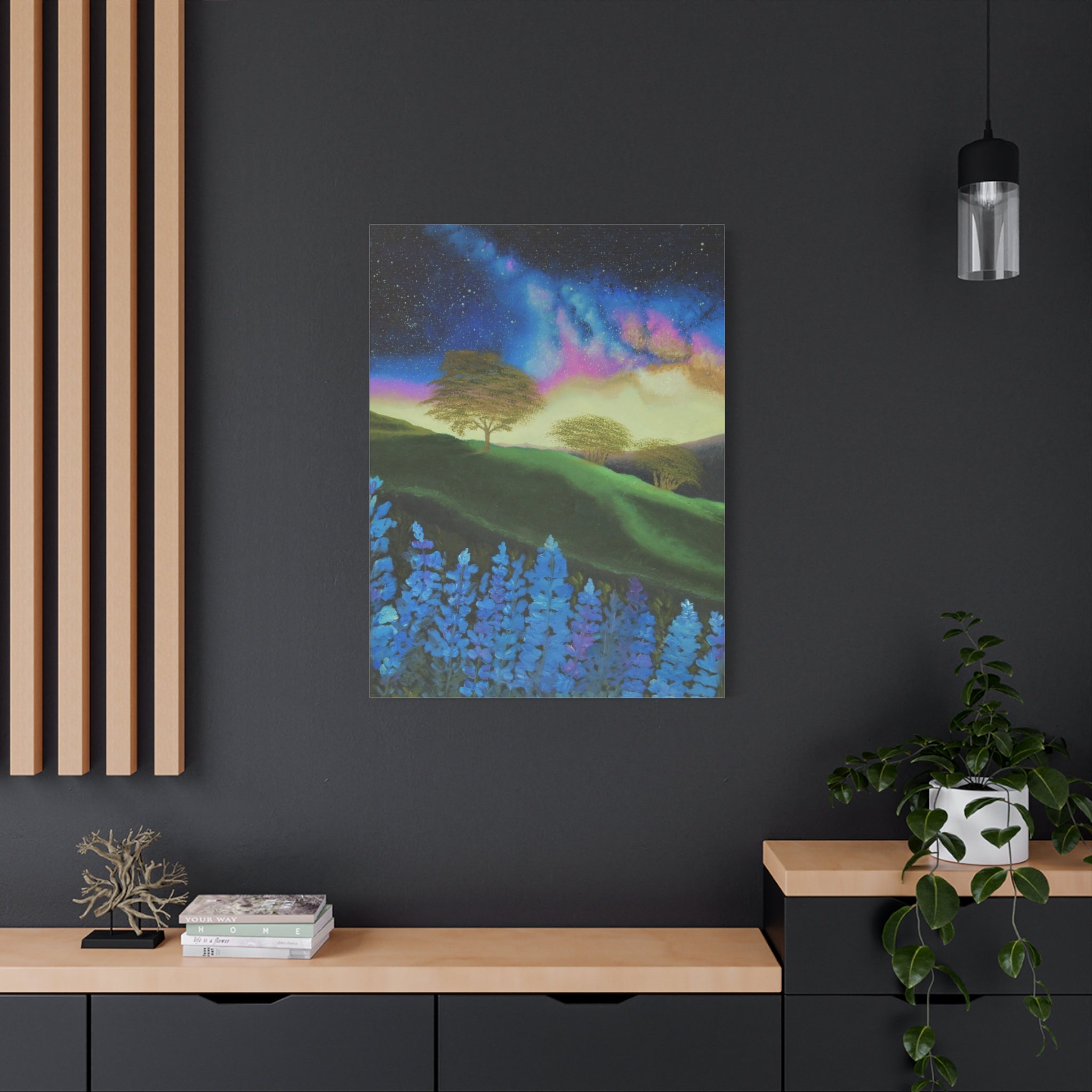 Violet Dreams Matte Canvas Print, Stretched, 1.25"