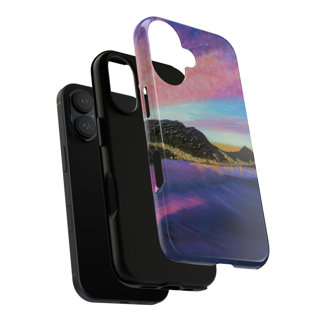 Sunset Mountain Landscape Phone Case — Colorful Sky Tough Case