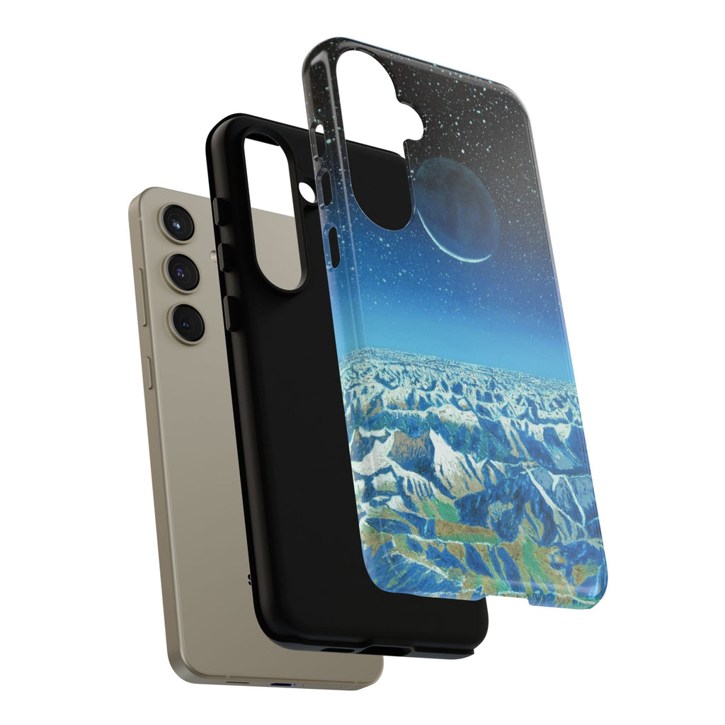 Moon- Himalayas Phone Case — Night Sky Crescent Moon Protective Tough Case