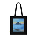 Ocean Sunset Tote Bag — Beach Landscape Organic Cotton Tote