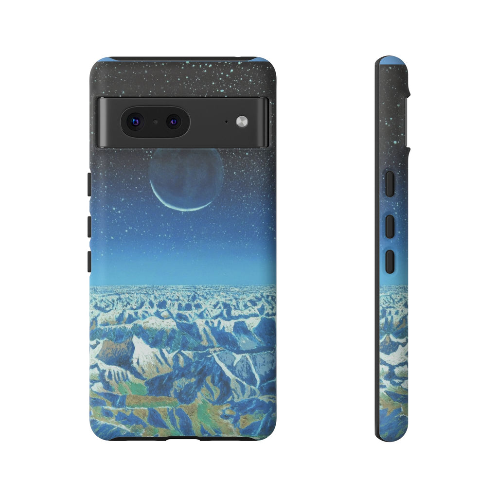 Moon- Himalayas Phone Case — Night Sky Crescent Moon Protective Tough Case