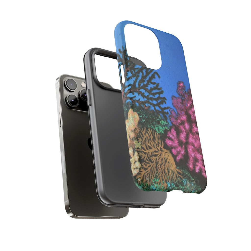 Coral Reef Tough Phone Case — Underwater Ocean Art iPhone Protector