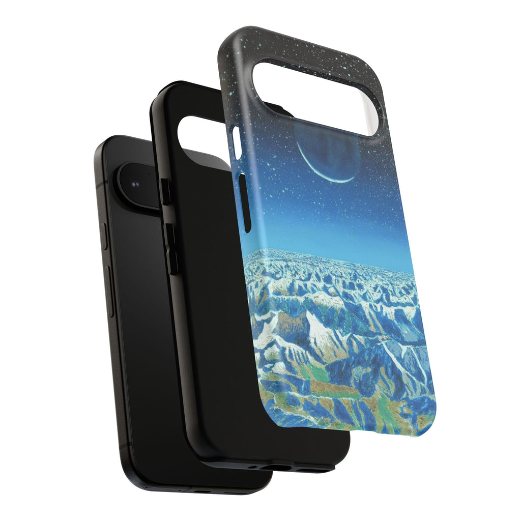 Moon- Himalayas Phone Case — Night Sky Crescent Moon Protective Tough Case