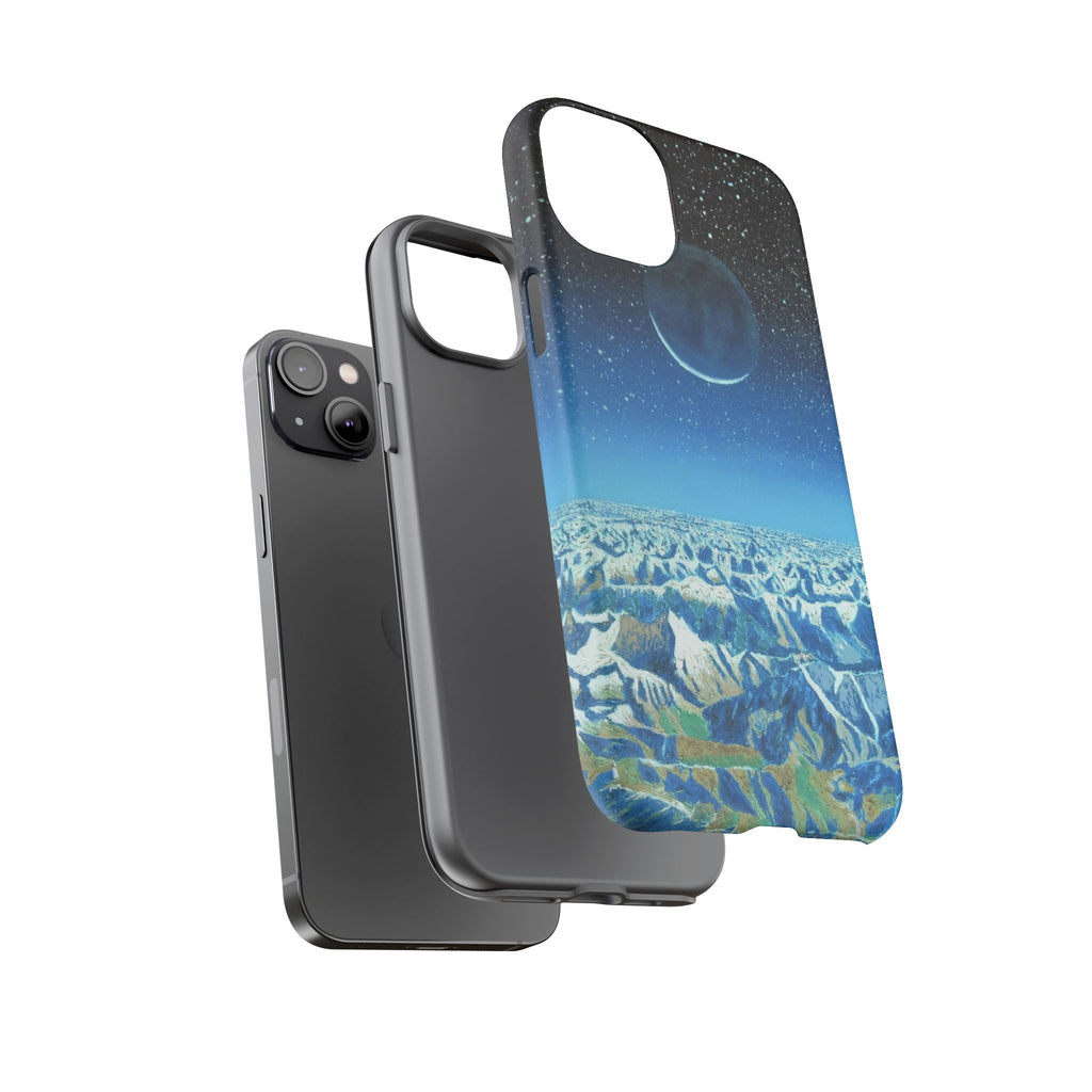 Moon- Himalayas Phone Case — Night Sky Crescent Moon Protective Tough Case