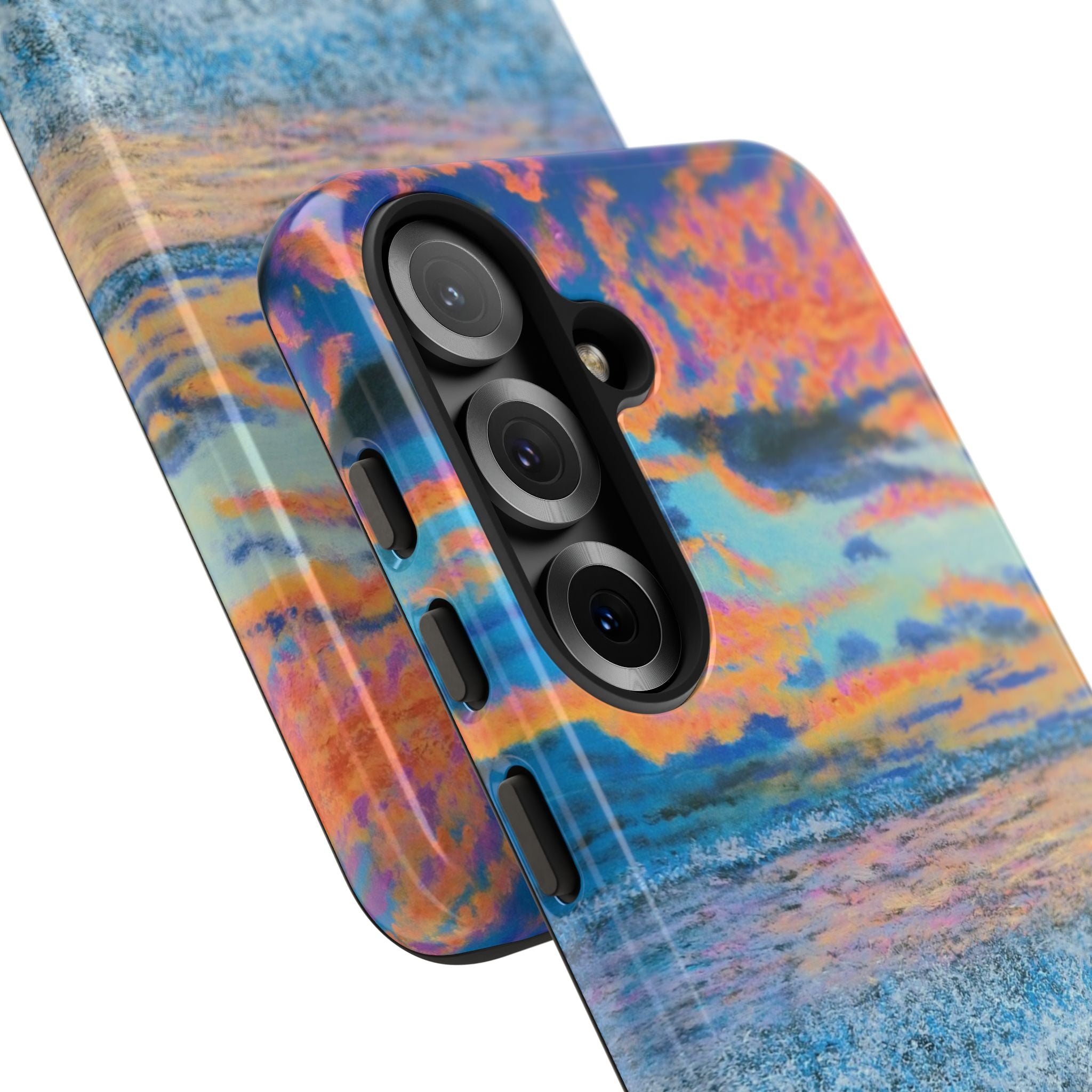 Beach Sunset Phone Case — Tropical Ocean Waves Protective iPhone Cover