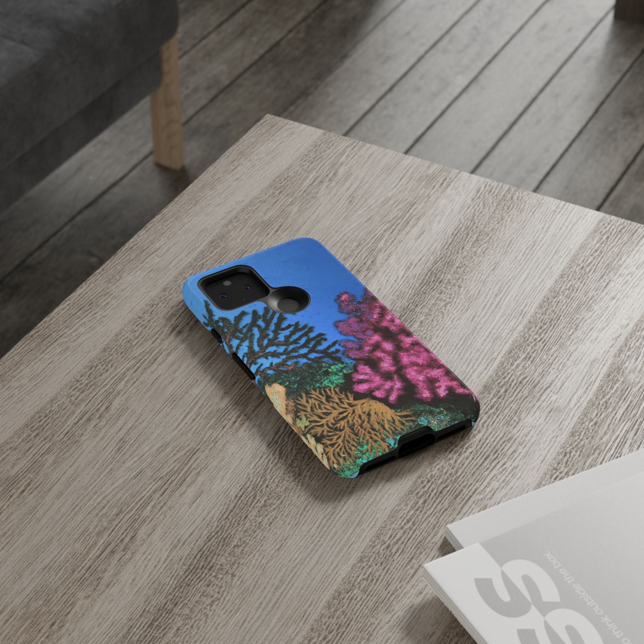 Coral Reef Tough Phone Case — Underwater Ocean Art iPhone Protector
