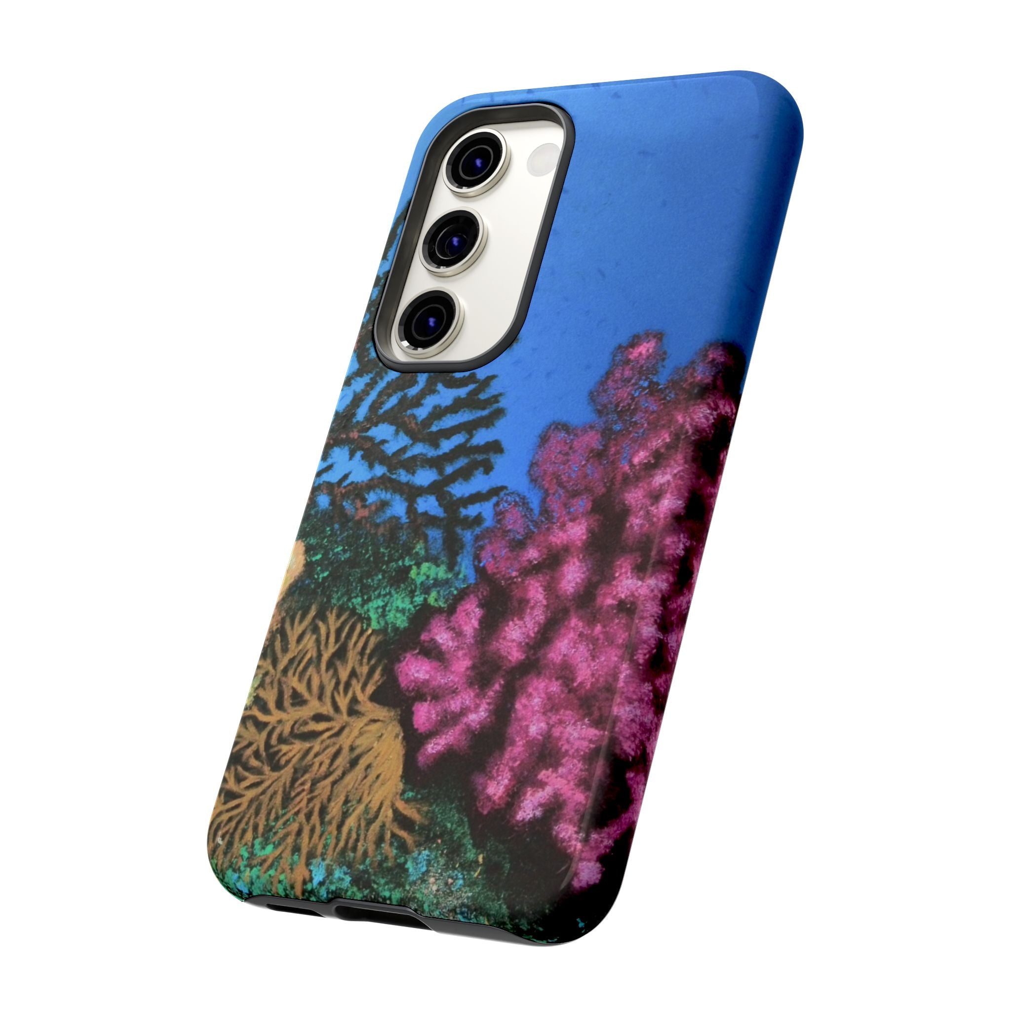 Coral Reef Tough Phone Case — Underwater Ocean Art iPhone Protector