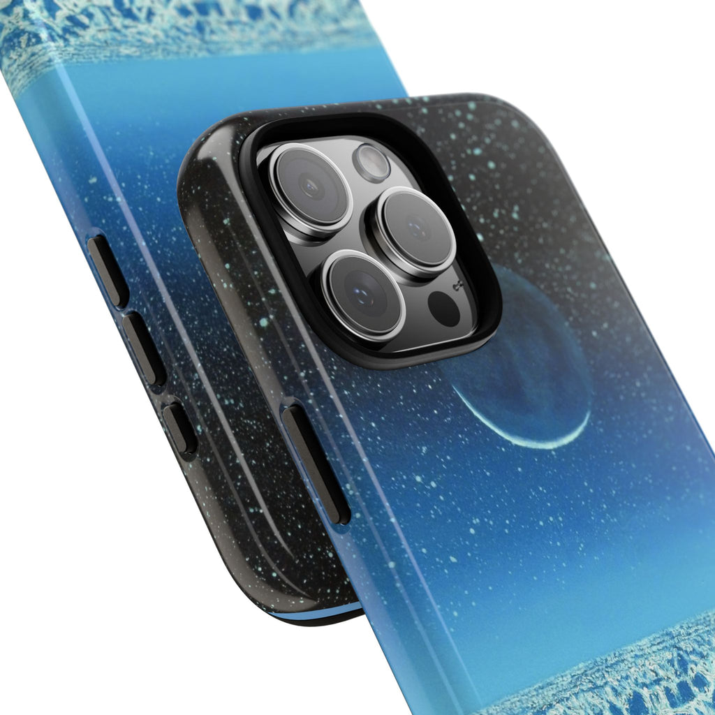 Moon- Himalayas Phone Case — Night Sky Crescent Moon Protective Tough Case