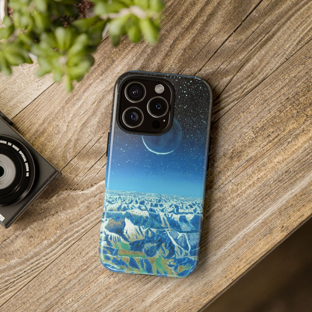 Moon- Himalayas Phone Case — Night Sky Crescent Moon Protective Tough Case