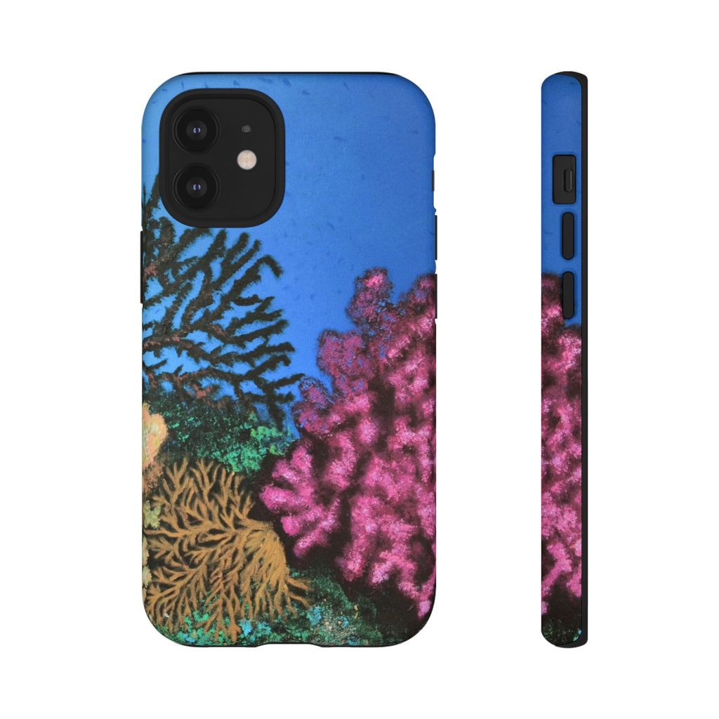 Coral Reef Tough Phone Case — Underwater Ocean Art iPhone Protector
