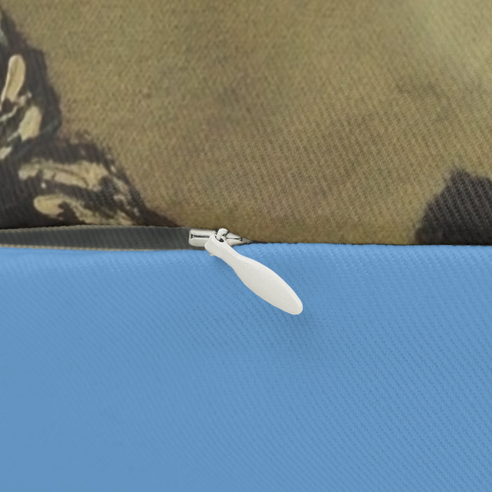 Coastal Sunrise Lumbar Pillow — Beach Scenic Decorative Pillow