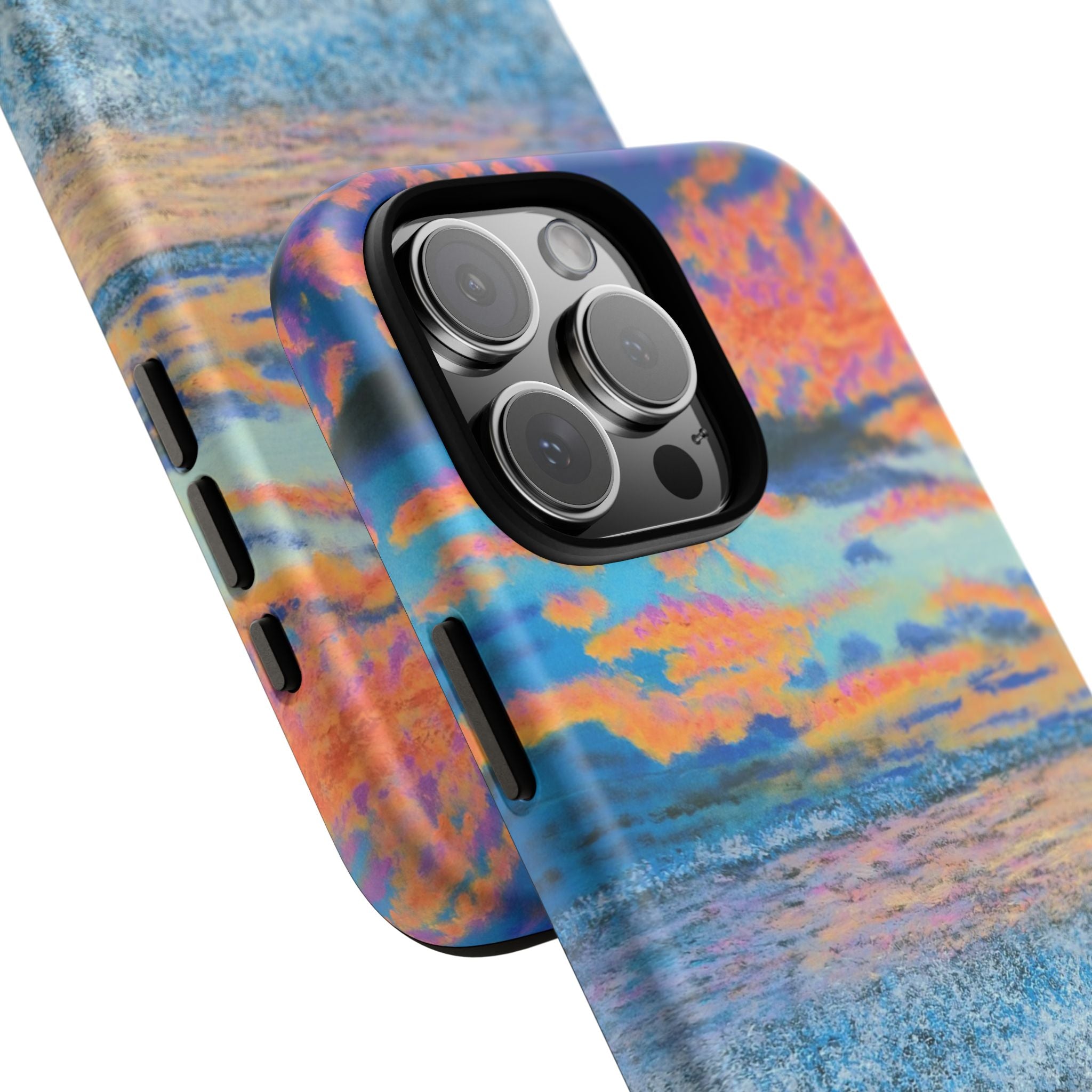 Beach Sunset Phone Case — Tropical Ocean Waves Protective iPhone Cover