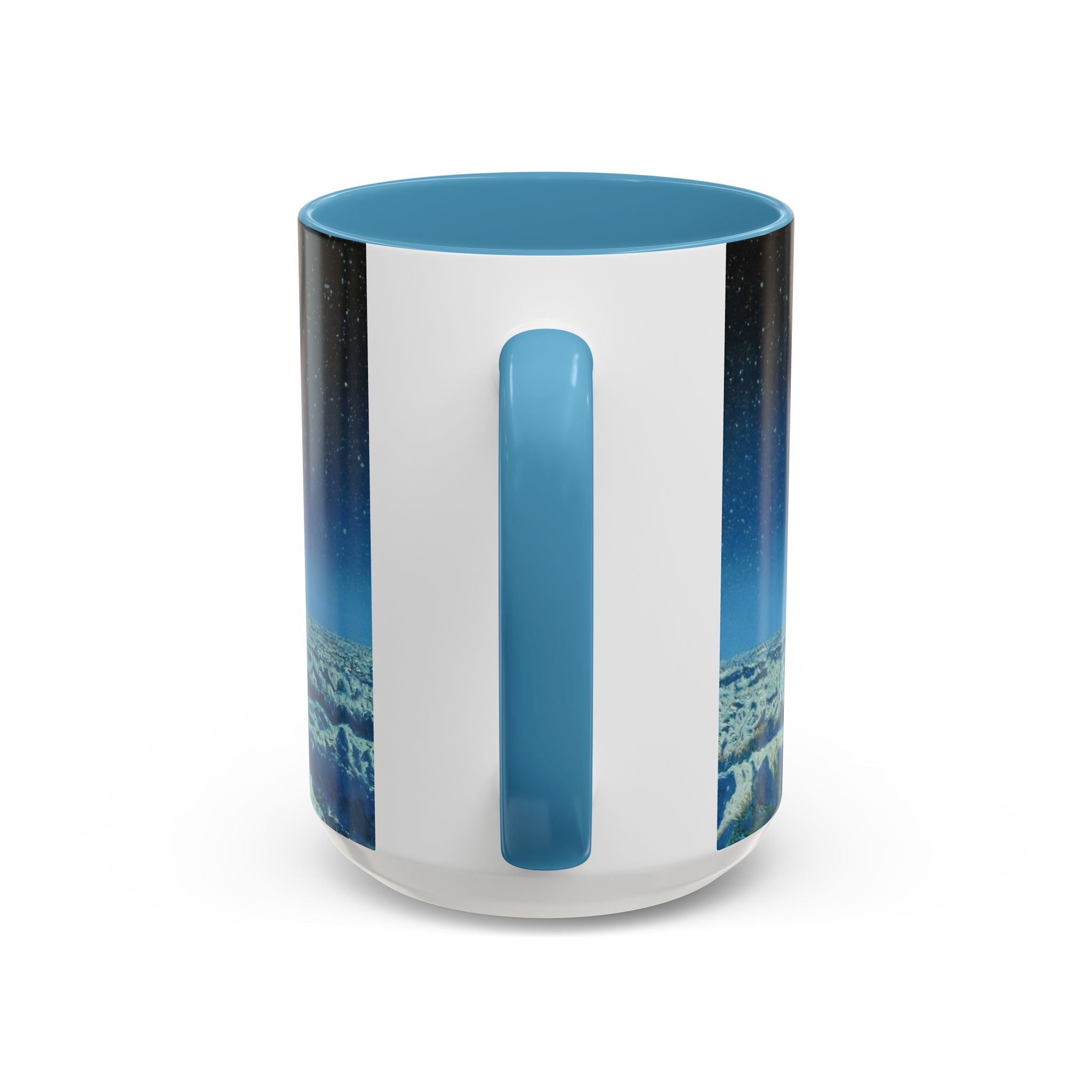 Celestial Night Coffee Mug — Moonlit Landscape Accent Mug