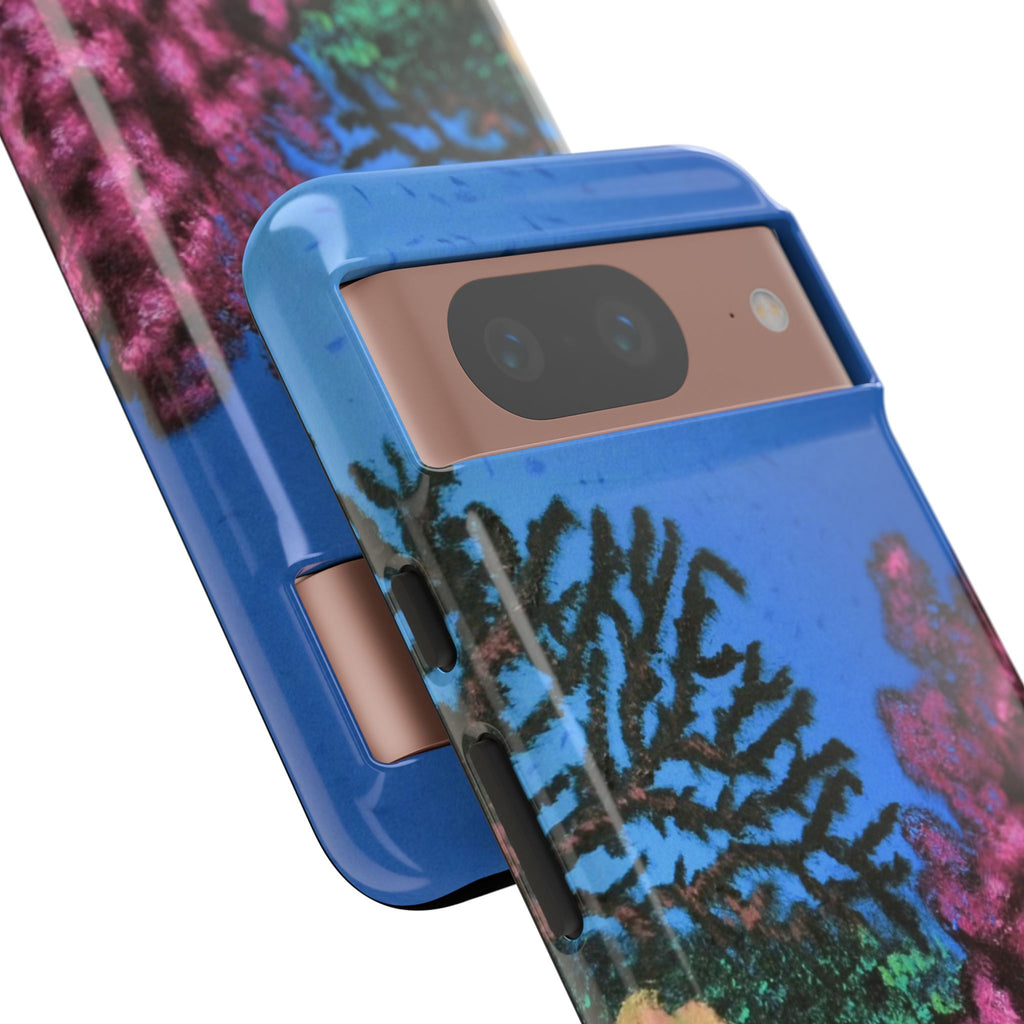 Coral Reef Tough Phone Case — Underwater Ocean Art iPhone Protector