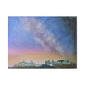 Towers of Paine and Milky Way  Canvas Print– Milky Way Landscape Print