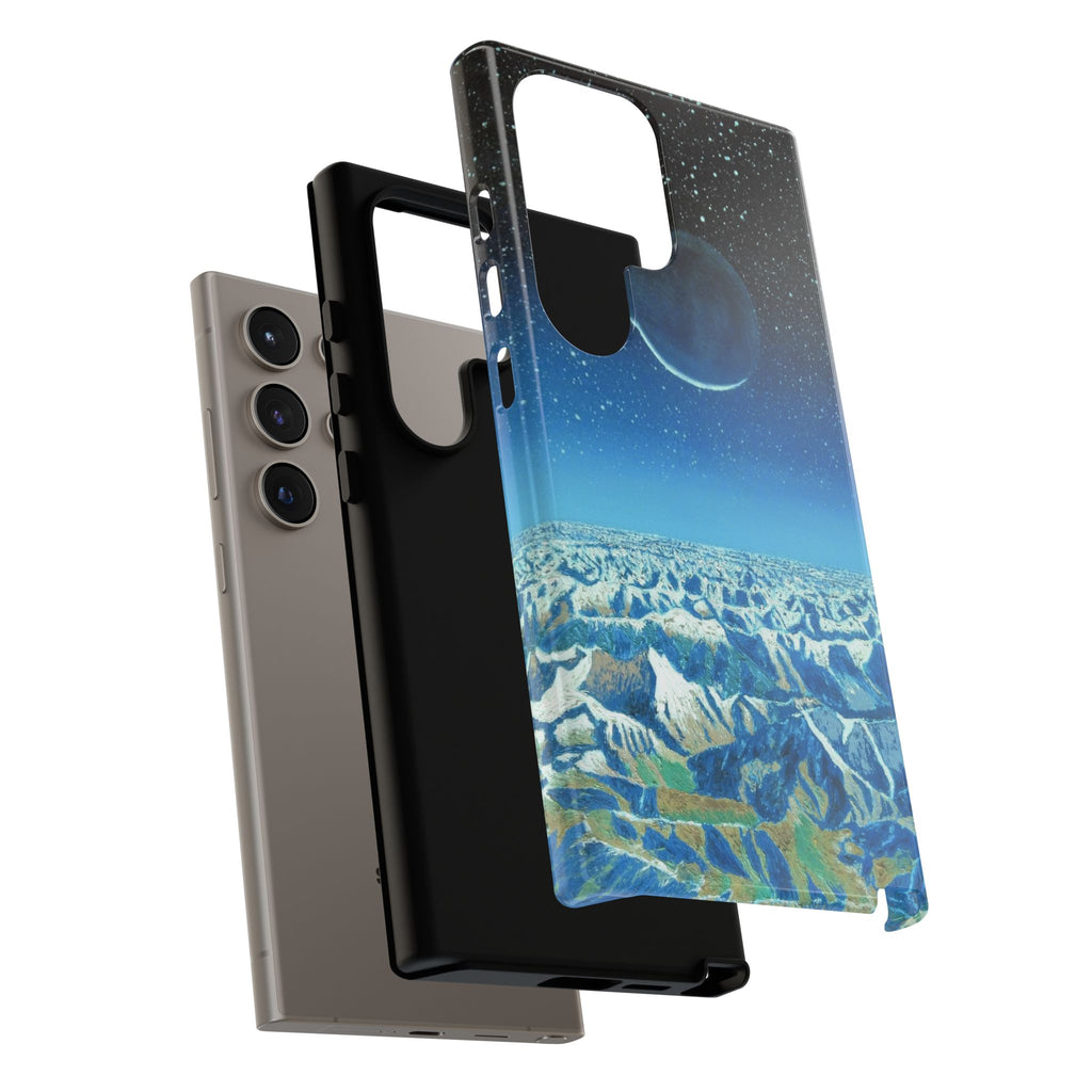 Moon- Himalayas Phone Case — Night Sky Crescent Moon Protective Tough Case