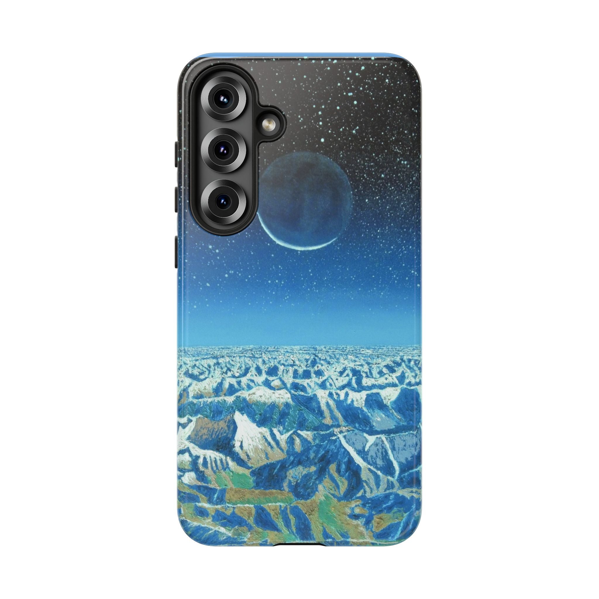 Moon- Himalayas Phone Case — Night Sky Crescent Moon Protective Tough Case