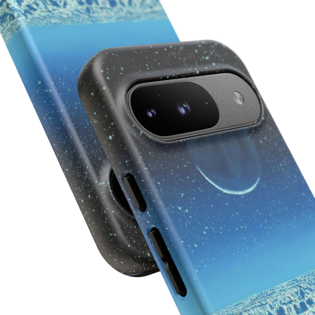Moon- Himalayas Phone Case — Night Sky Crescent Moon Protective Tough Case