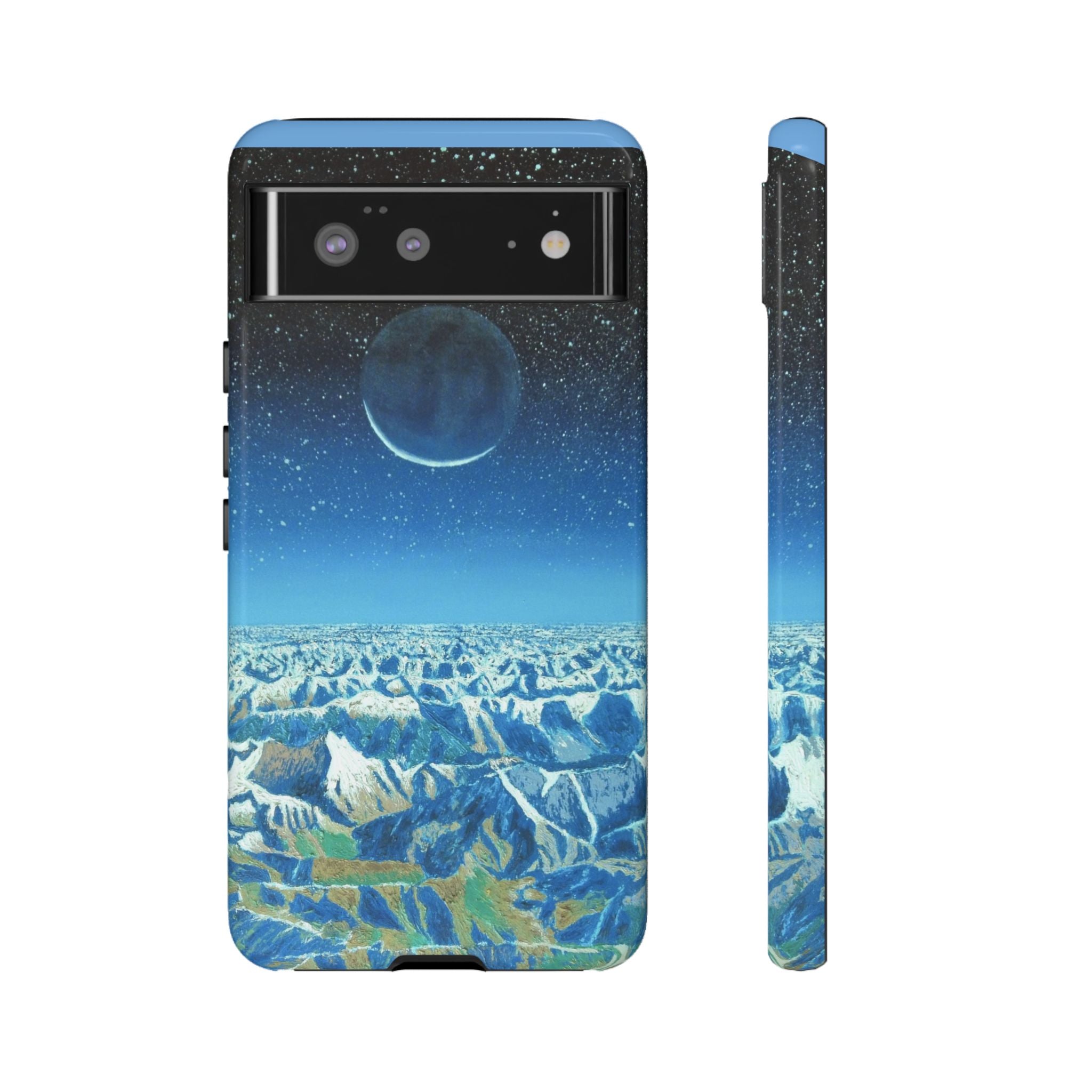 Moon- Himalayas Phone Case — Night Sky Crescent Moon Protective Tough Case