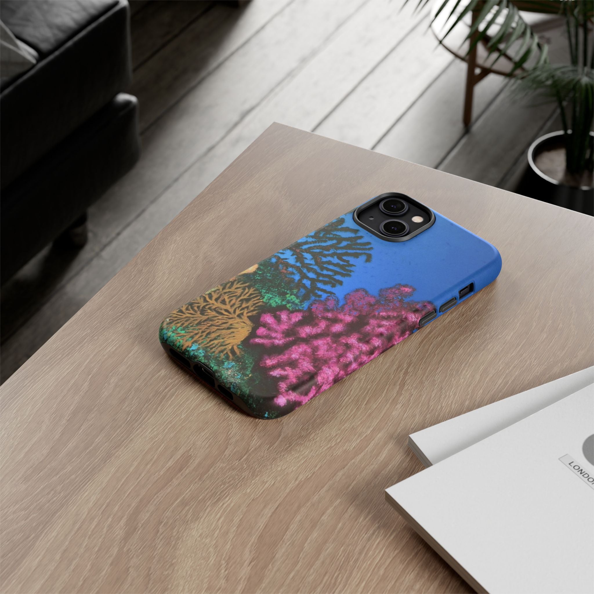 Coral Reef Tough Phone Case — Underwater Ocean Art iPhone Protector