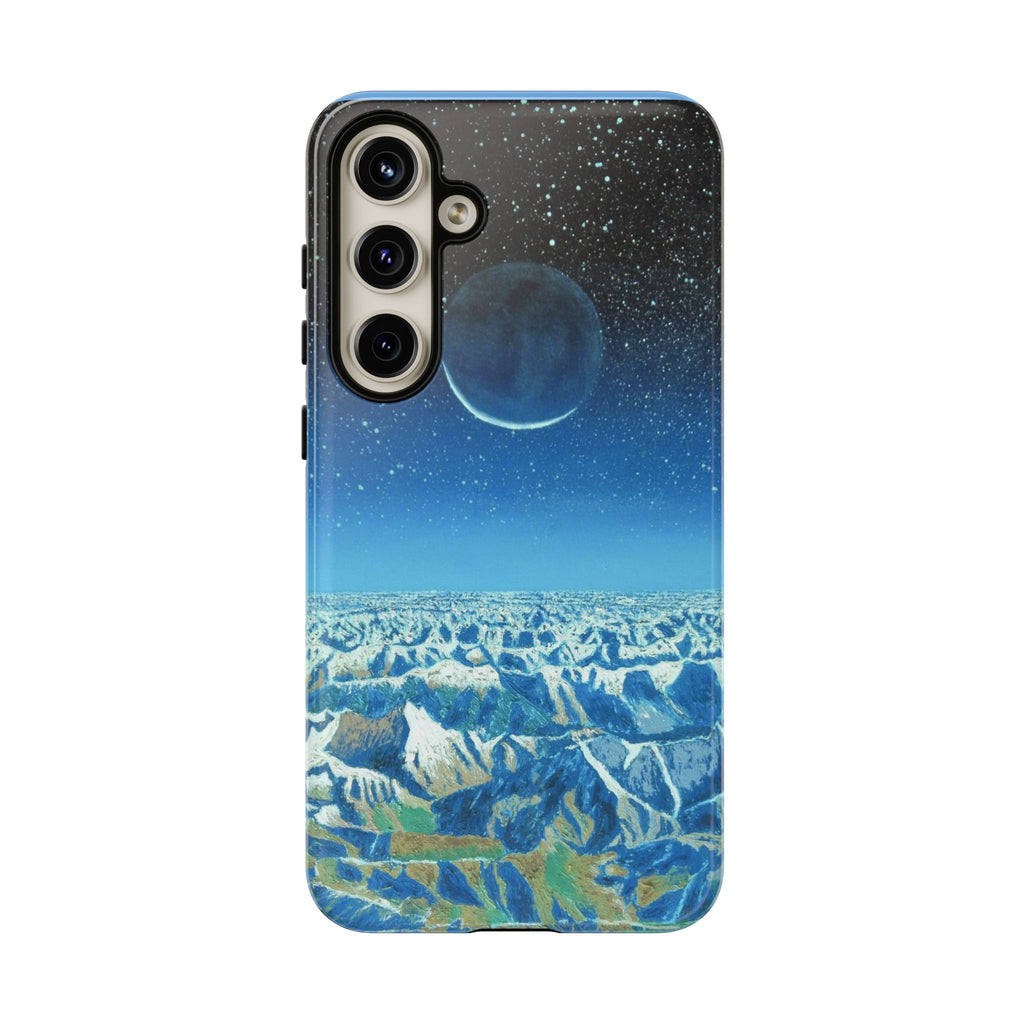 Moon- Himalayas Phone Case — Night Sky Crescent Moon Protective Tough Case
