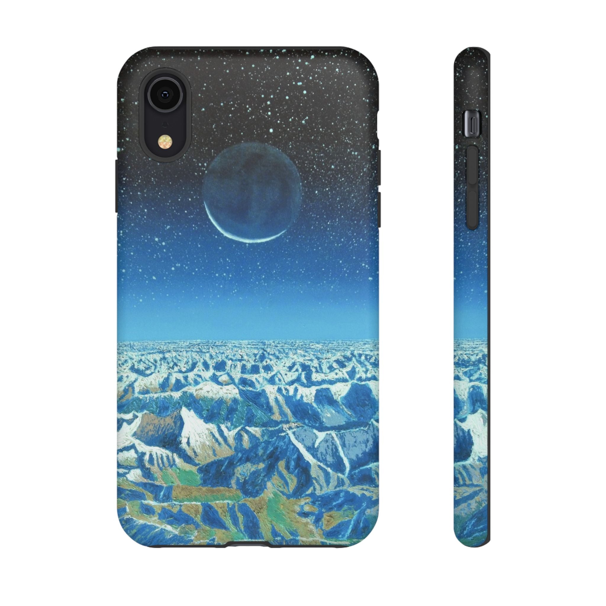 Moon- Himalayas Phone Case — Night Sky Crescent Moon Protective Tough Case
