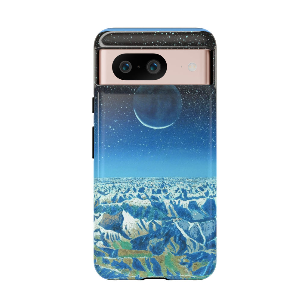 Moon- Himalayas Phone Case — Night Sky Crescent Moon Protective Tough Case