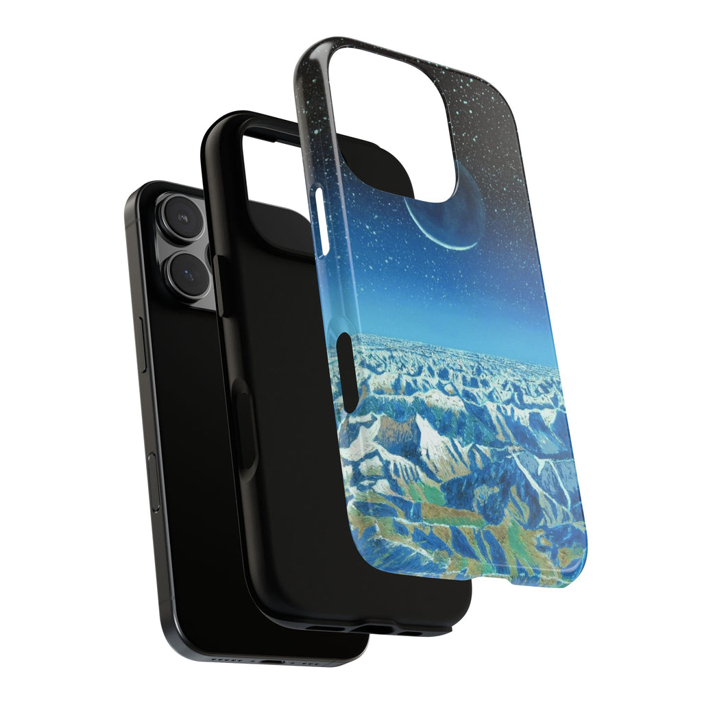 Moon- Himalayas Phone Case — Night Sky Crescent Moon Protective Tough Case