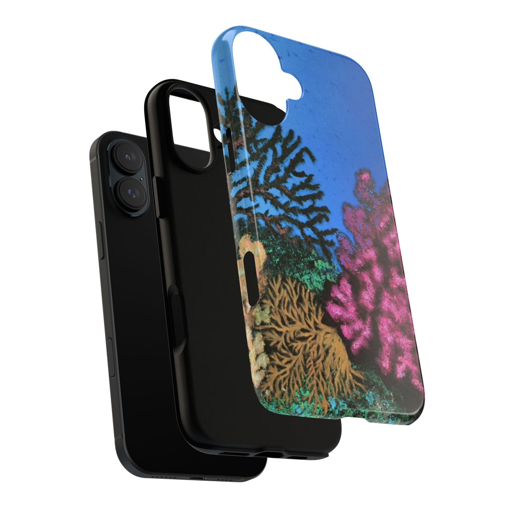 Coral Reef Tough Phone Case — Underwater Ocean Art iPhone Protector