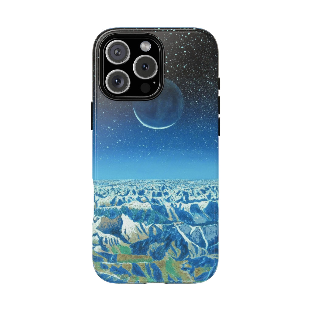 Moon- Himalayas Phone Case — Night Sky Crescent Moon Protective Tough Case