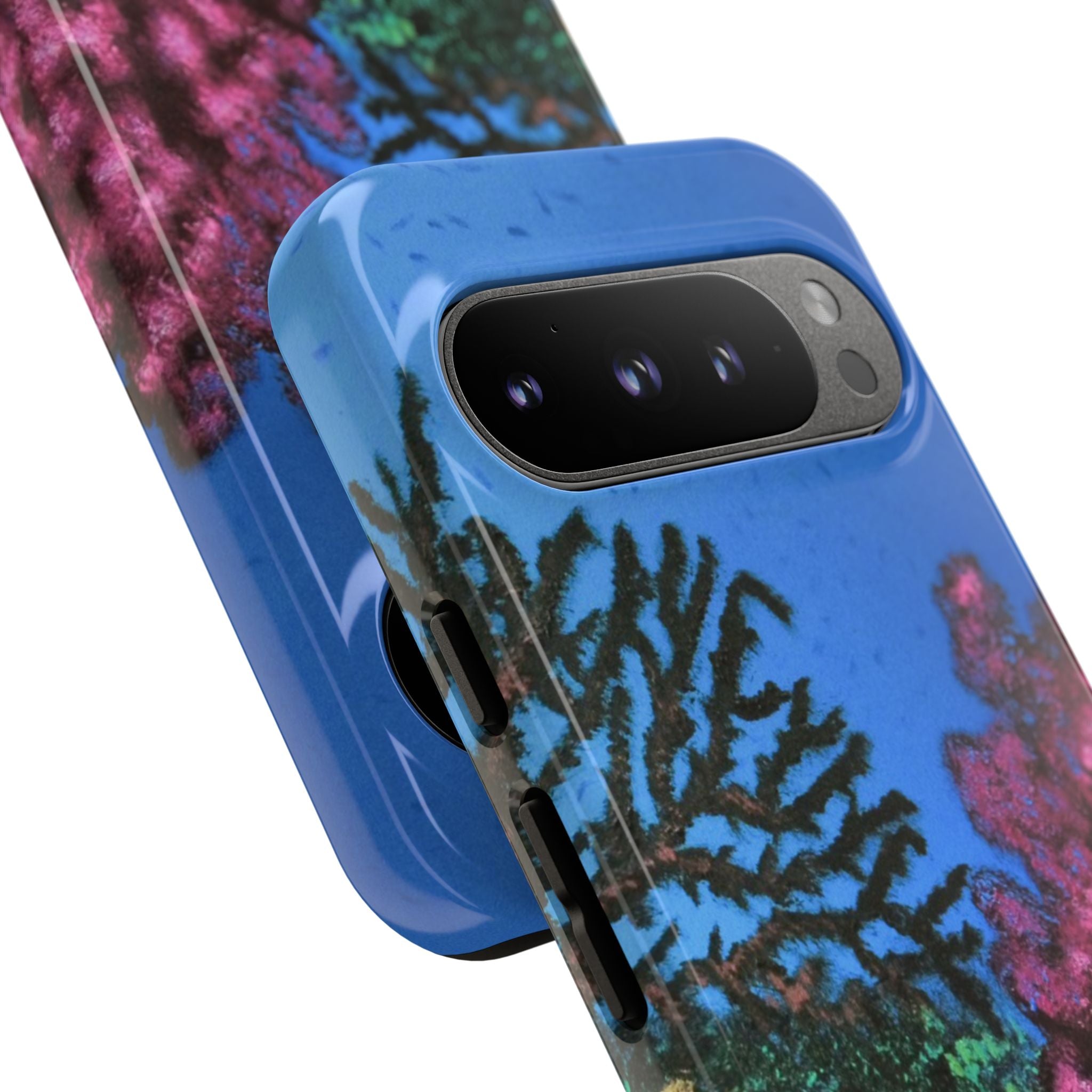 Coral Reef Tough Phone Case — Underwater Ocean Art iPhone Protector