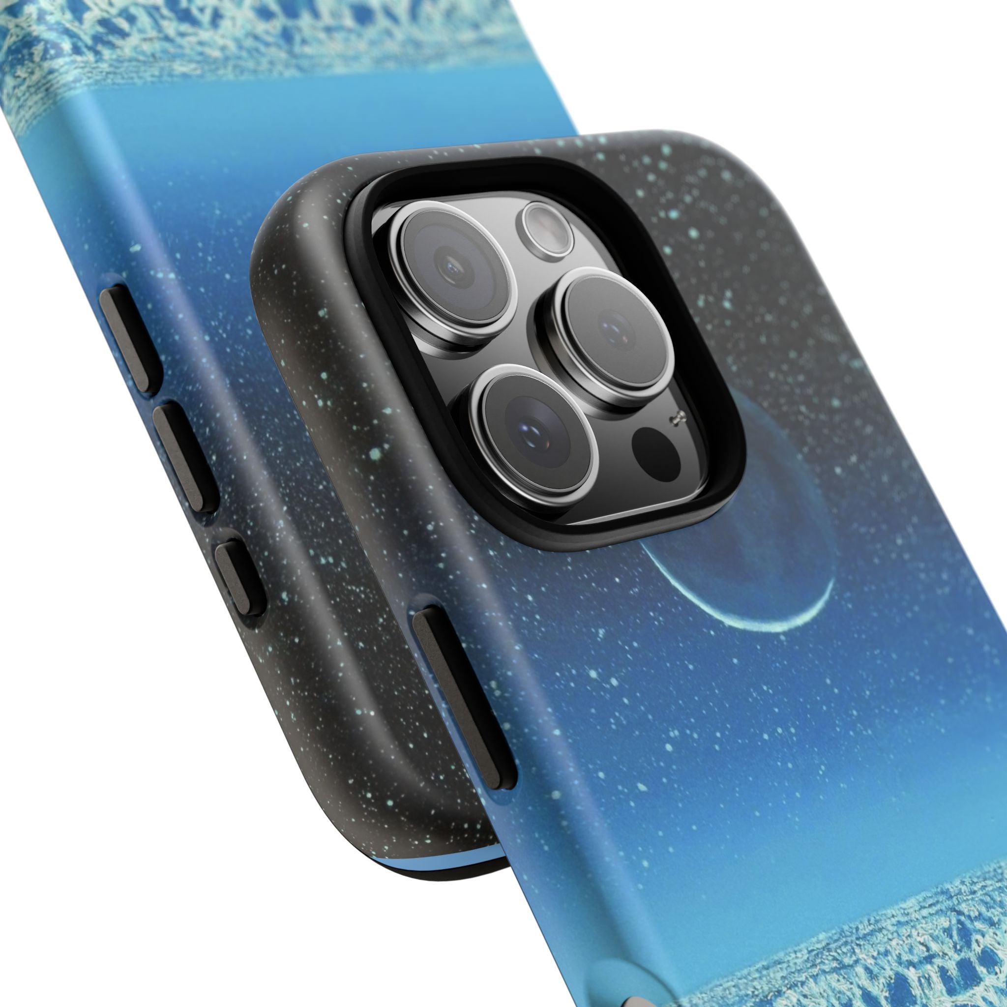 Moon- Himalayas Phone Case — Night Sky Crescent Moon Protective Tough Case