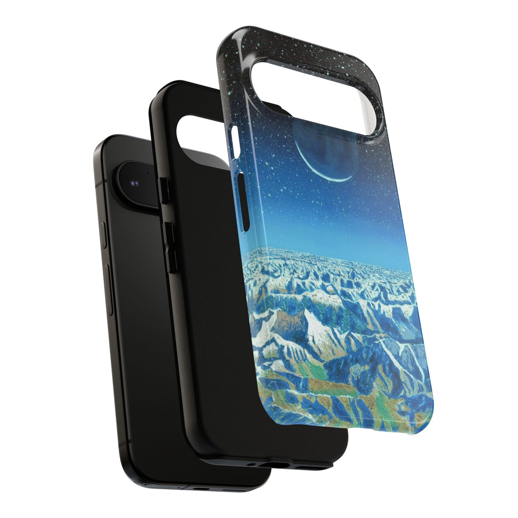 Moon- Himalayas Phone Case — Night Sky Crescent Moon Protective Tough Case