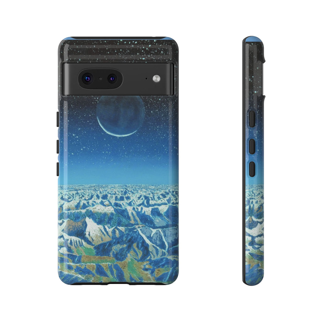 Moon- Himalayas Phone Case — Night Sky Crescent Moon Protective Tough Case