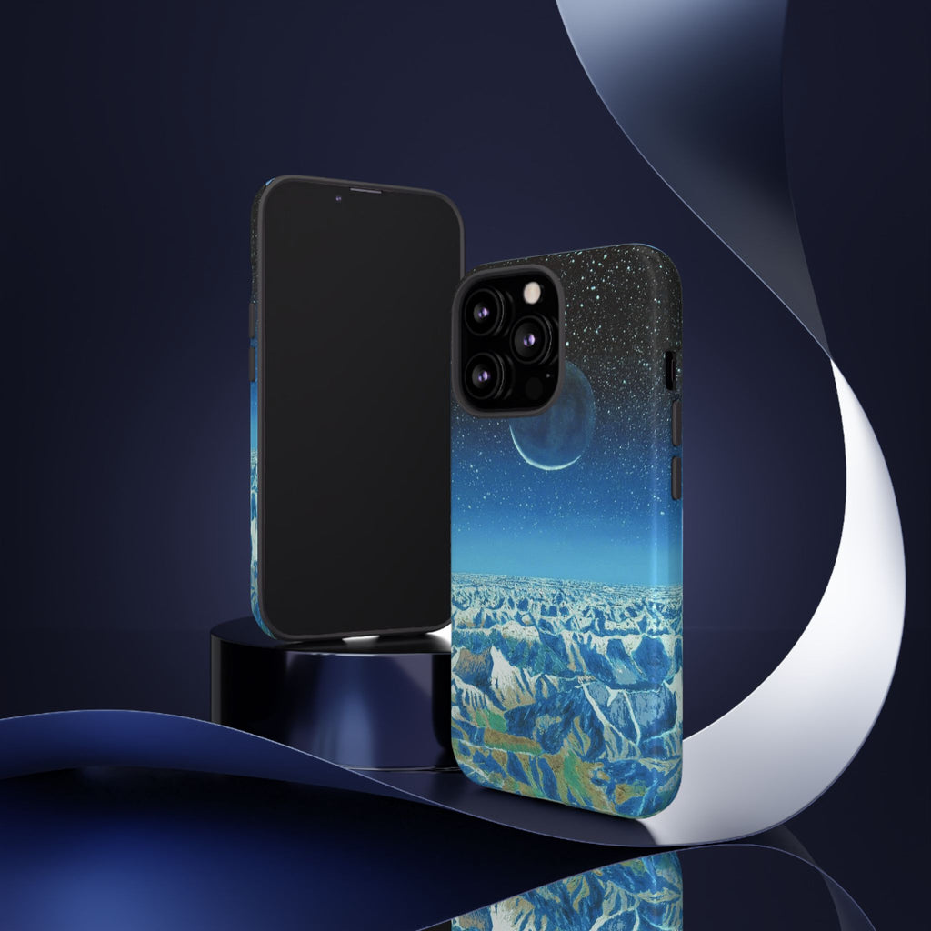 Moon- Himalayas Phone Case — Night Sky Crescent Moon Protective Tough Case