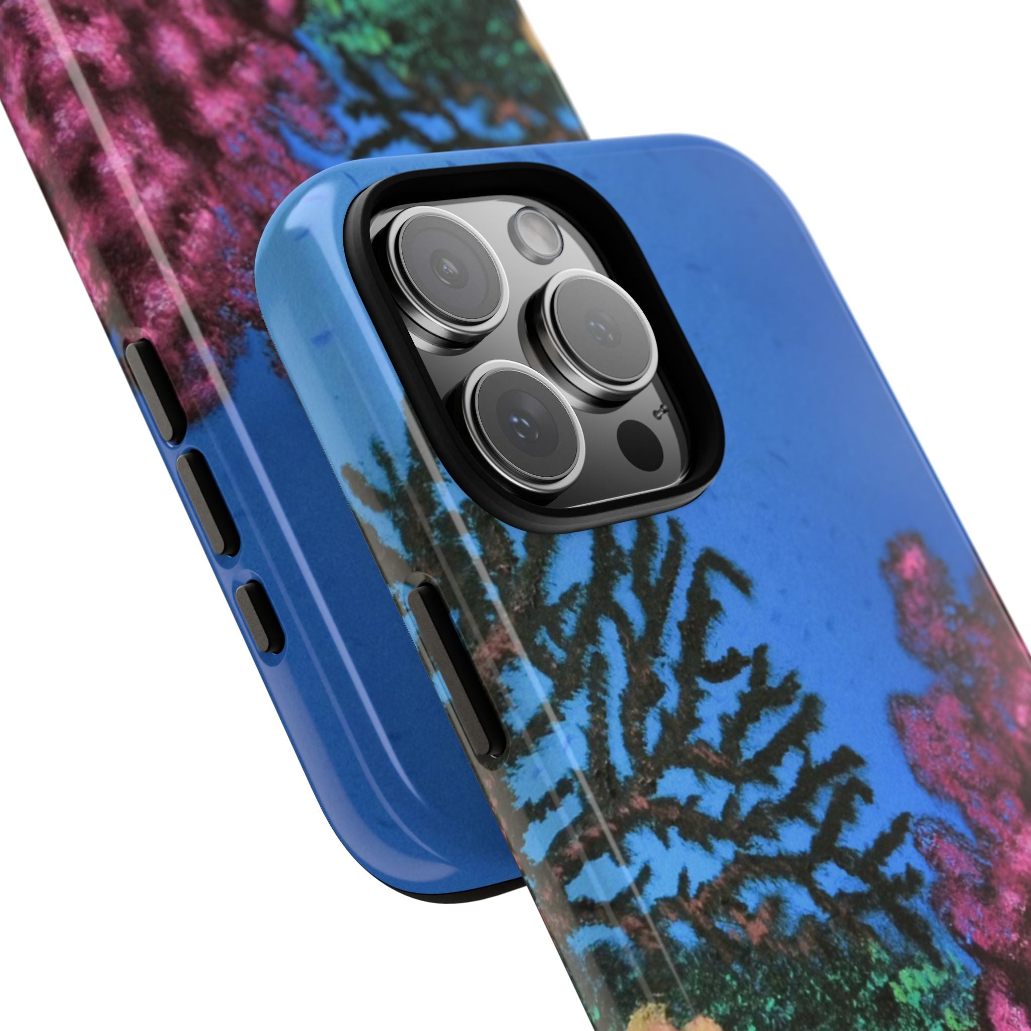 Coral Reef Tough Phone Case — Underwater Ocean Art iPhone Protector