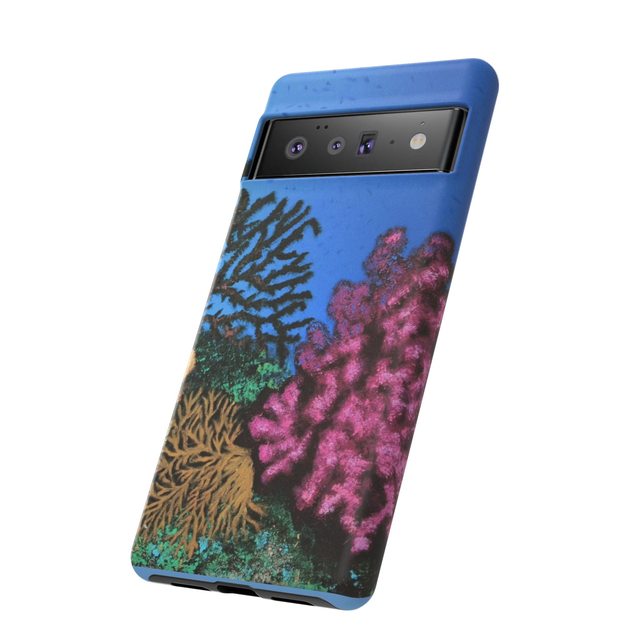 Coral Reef Tough Phone Case — Underwater Ocean Art iPhone Protector