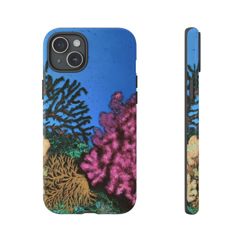 Coral Reef Tough Phone Case — Underwater Ocean Art iPhone Protector