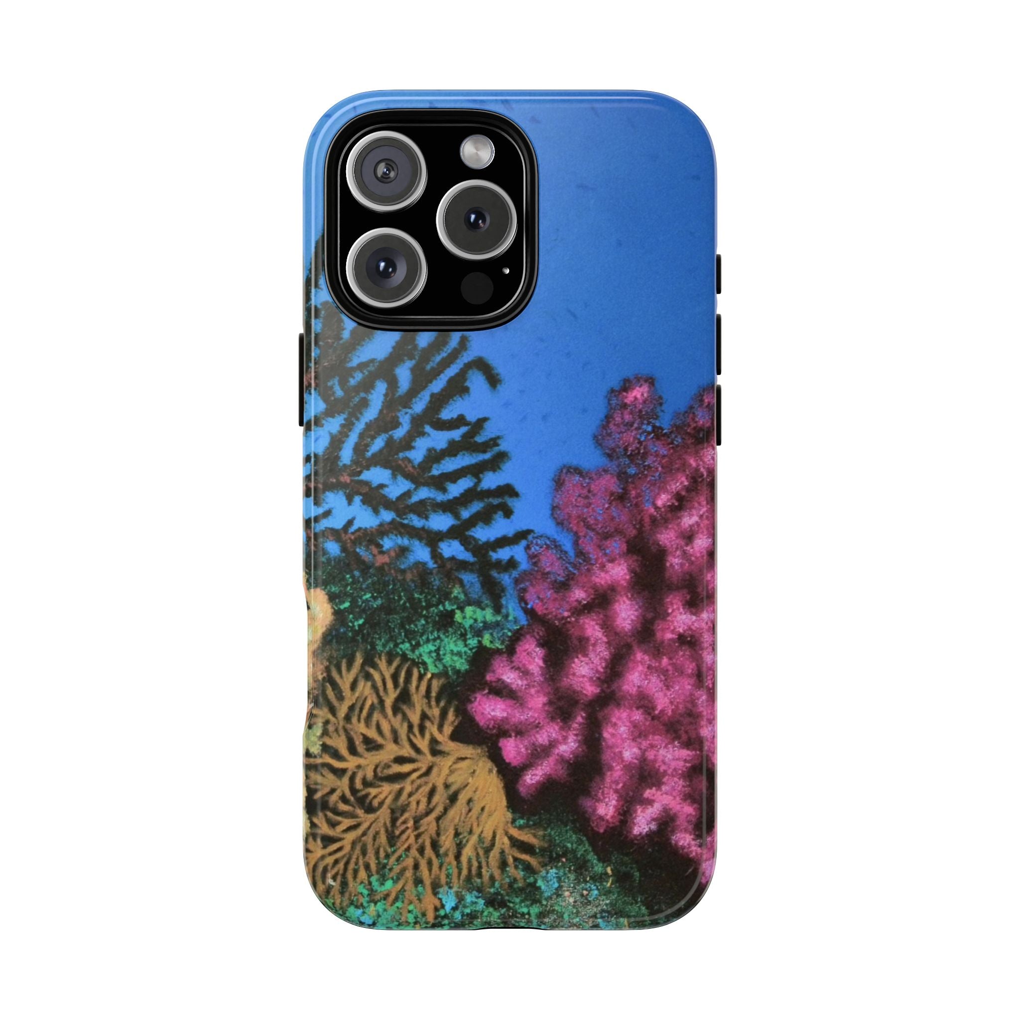 Coral Reef Tough Phone Case — Underwater Ocean Art iPhone Protector