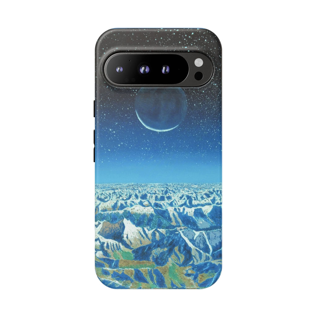Moon- Himalayas Phone Case — Night Sky Crescent Moon Protective Tough Case