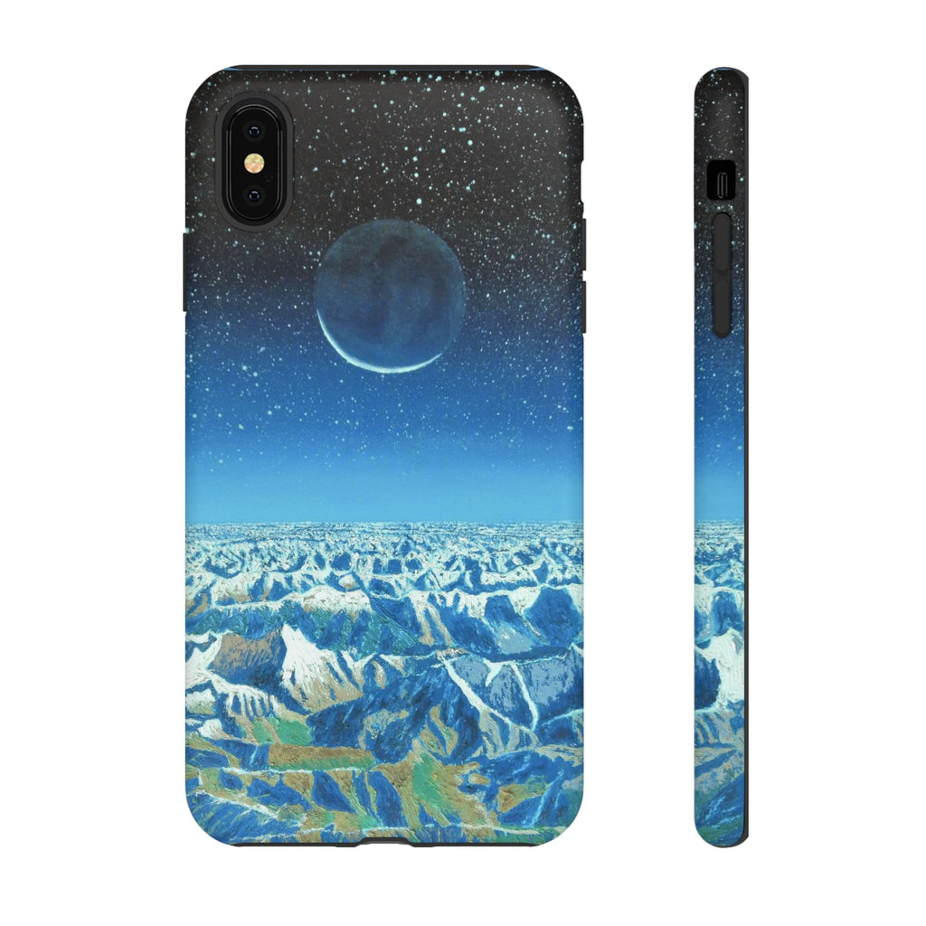 Moon- Himalayas Phone Case — Night Sky Crescent Moon Protective Tough Case