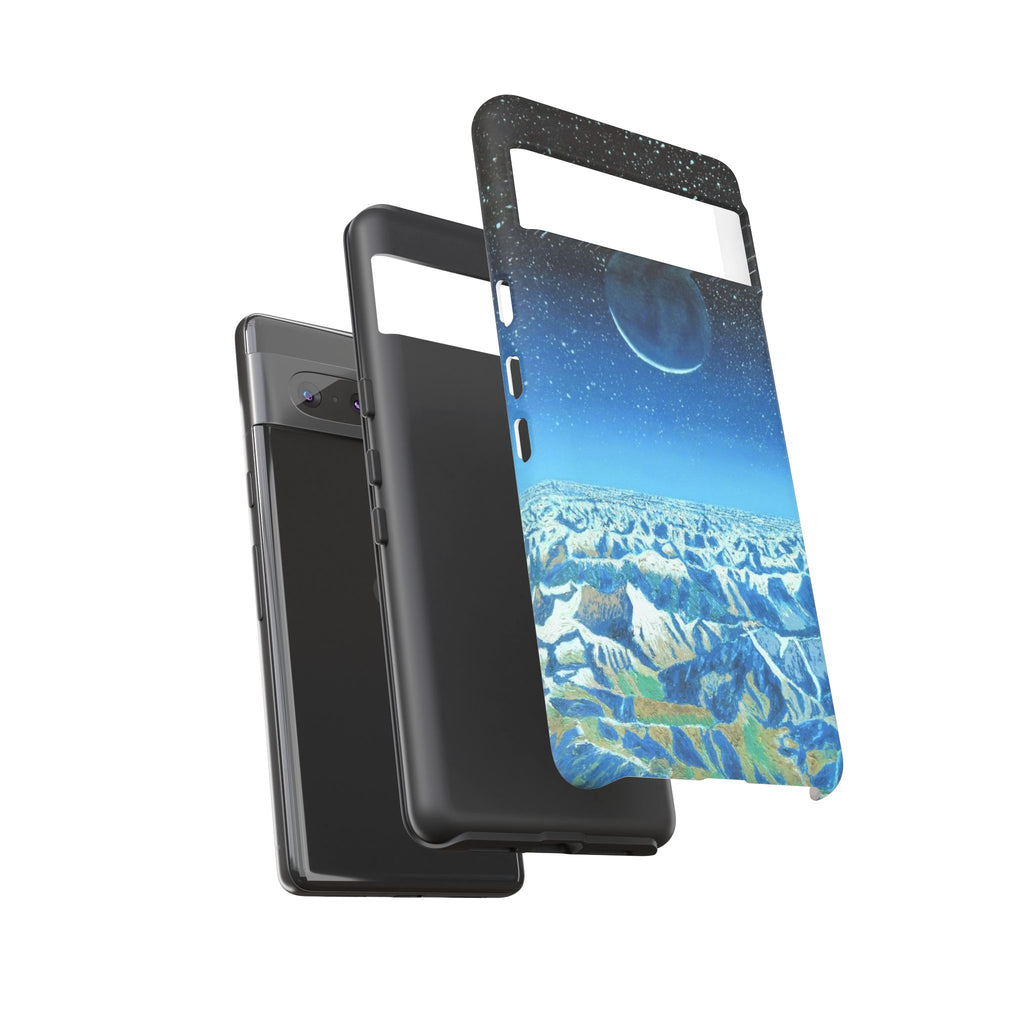 Moon- Himalayas Phone Case — Night Sky Crescent Moon Protective Tough Case