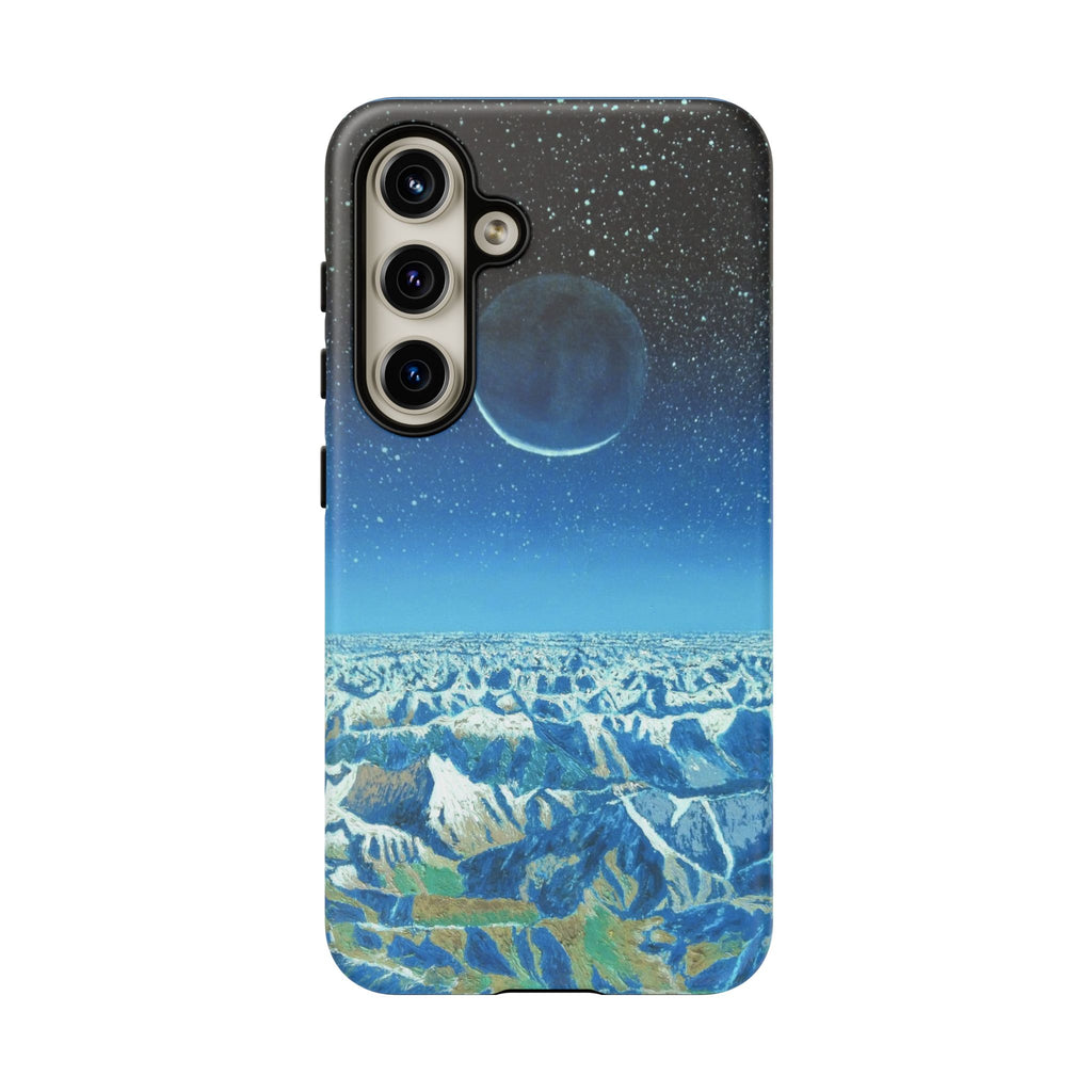 Moon- Himalayas Phone Case — Night Sky Crescent Moon Protective Tough Case
