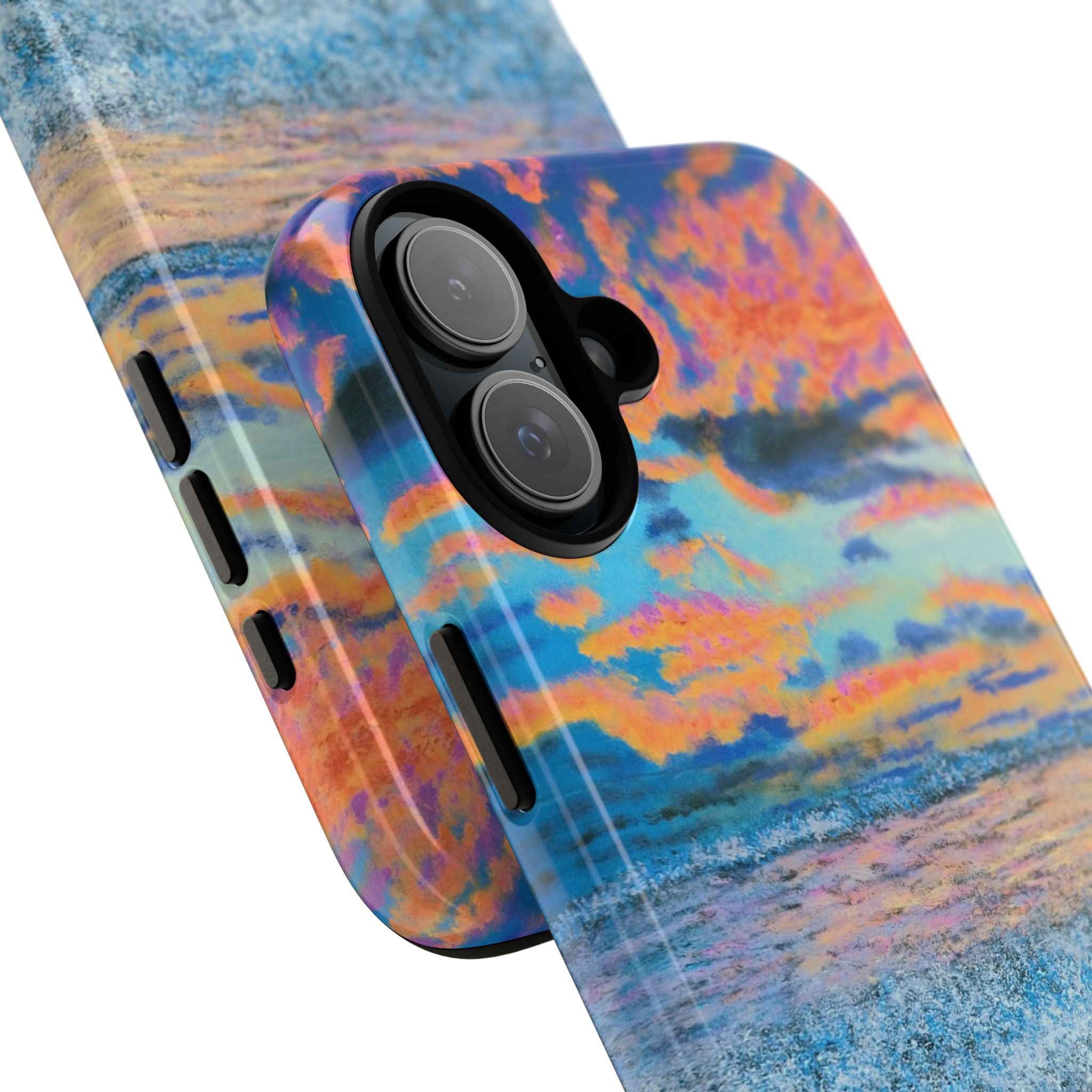 Beach Sunset Phone Case — Tropical Ocean Waves Protective iPhone Cover