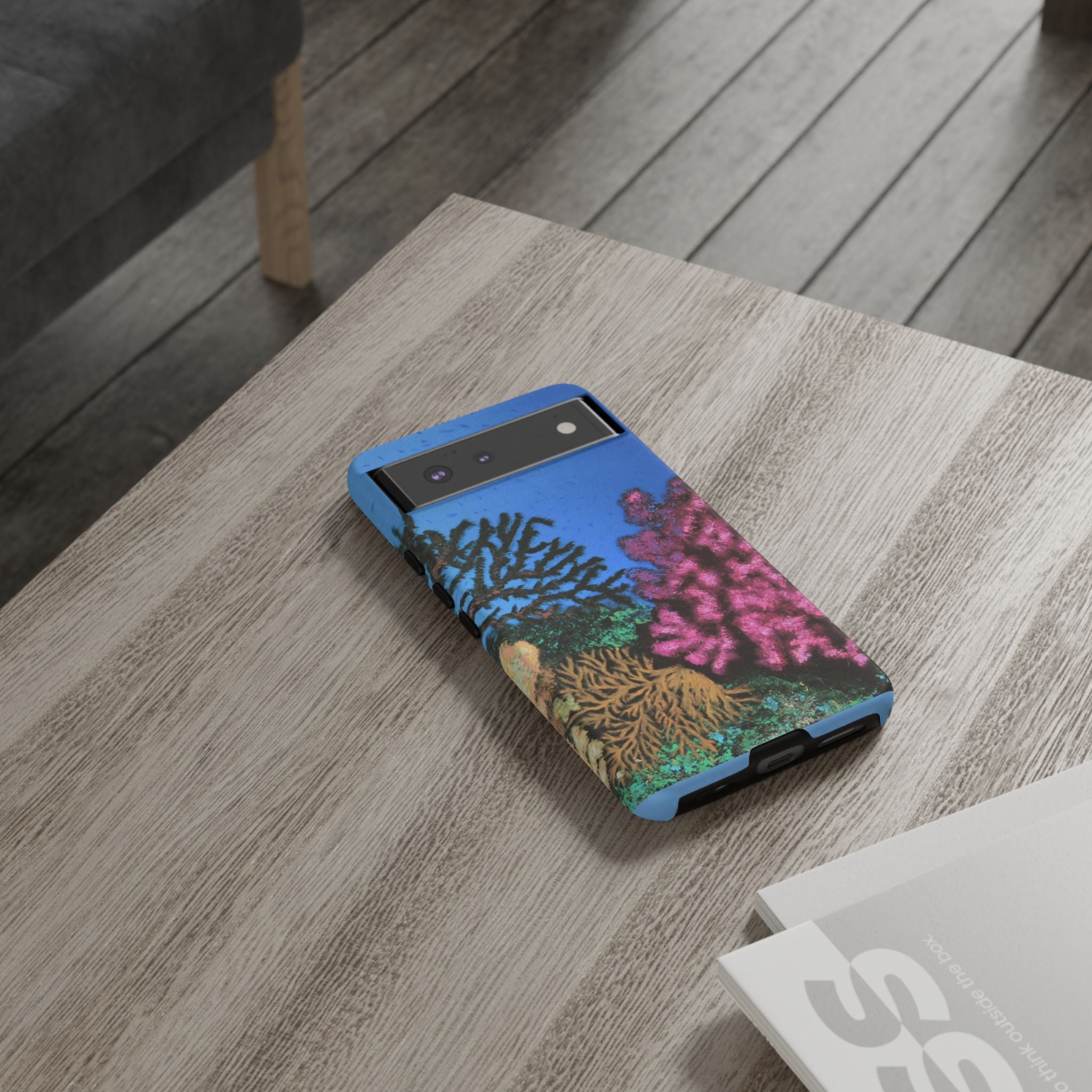 Coral Reef Tough Phone Case — Underwater Ocean Art iPhone Protector