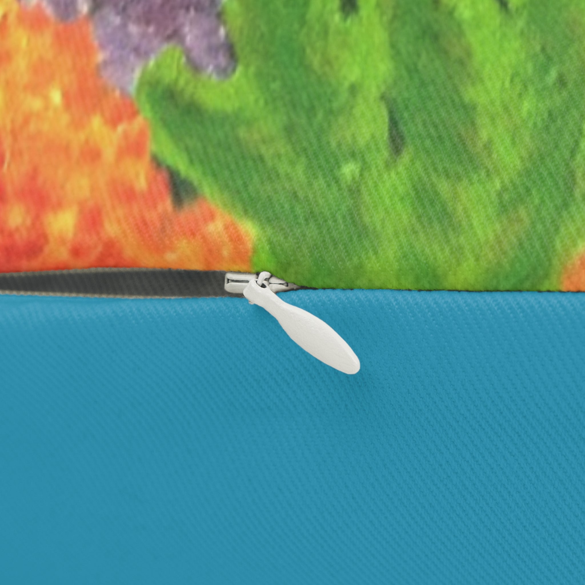 Underwater Nautical Wheel Lumbar Pillow — Coastal Reef Decorative Pillow