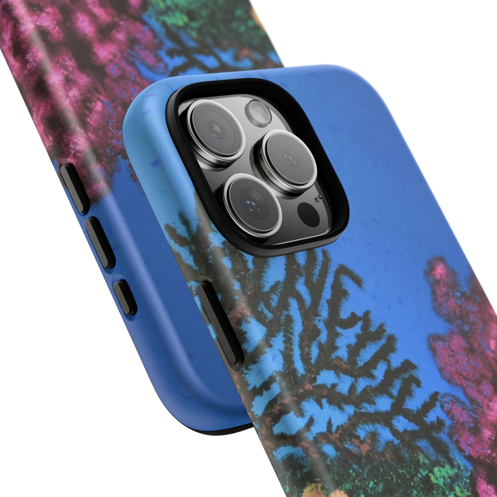 Coral Reef Tough Phone Case — Underwater Ocean Art iPhone Protector
