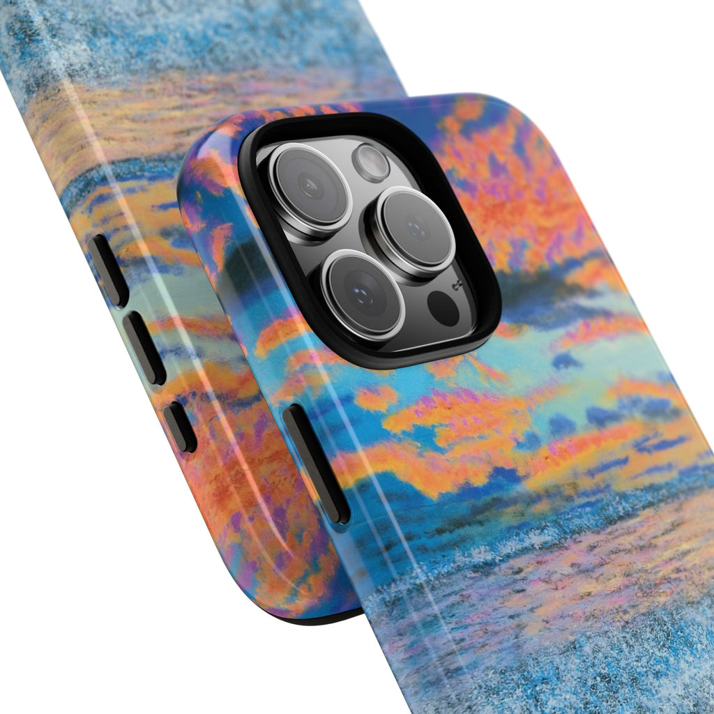Beach Sunset Phone Case — Tropical Ocean Waves Protective iPhone Cover