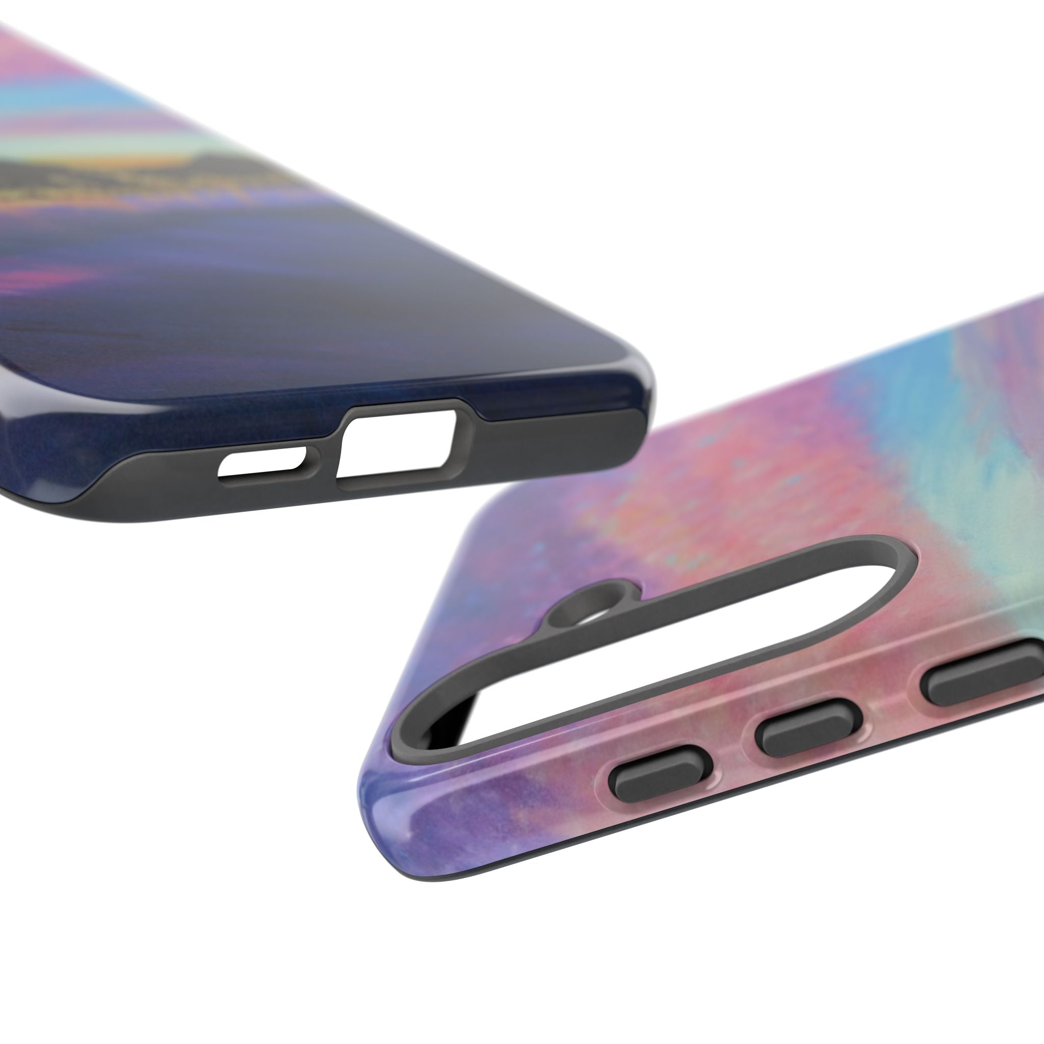 Sunset Mountain Landscape Phone Case — Colorful Sky Tough Case