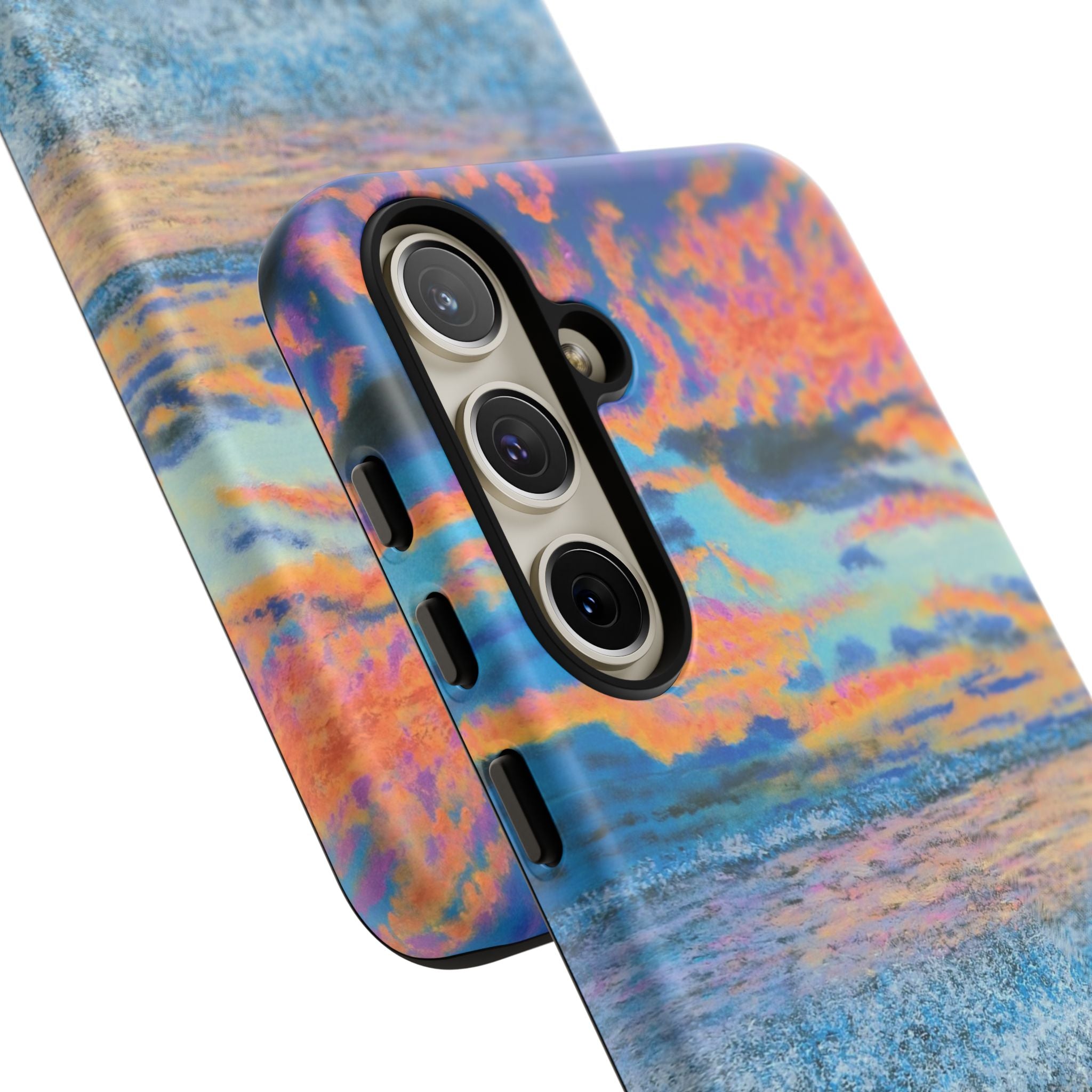 Beach Sunset Phone Case — Tropical Ocean Waves Protective iPhone Cover